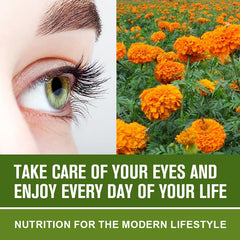 Lutein and Zeaxanthin Supplement-Relieve Eye Fatigue, Dryness, Yellow Spots, Cardiovascular Health Eye Vitamins for Adults