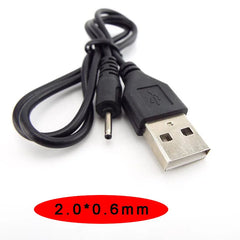 موصل كابل تمديد طاقة تيار مستمر 5 فولت من USB إلى DC 3.5*1.35 مم 2.0*0.6 مم 2.5*0.7 مم 4.0*1.7 مم 5.5*2.1 مم 5.5*2.5 مم
