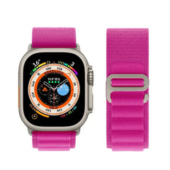 Alpine Strap for Apple Watch Bands 44mm 40mm 49mm 45mm 41mm 38mm 42mm Nylon Bracelet Iwatch Ultra 2 Series 9 3 4 5 6 7 8 SE Belt