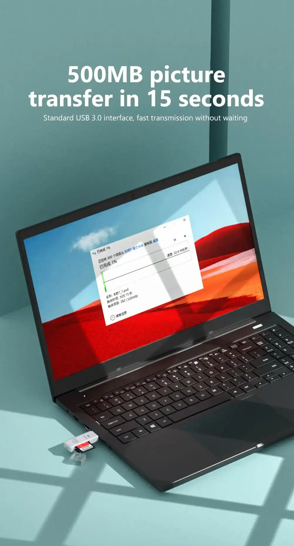 elough 2 in 1 TF SD Card Reader USB 3.0 USB 2.0 Memory Card Adapter Smart Cardreader Convertor for PC Laptop Accessories