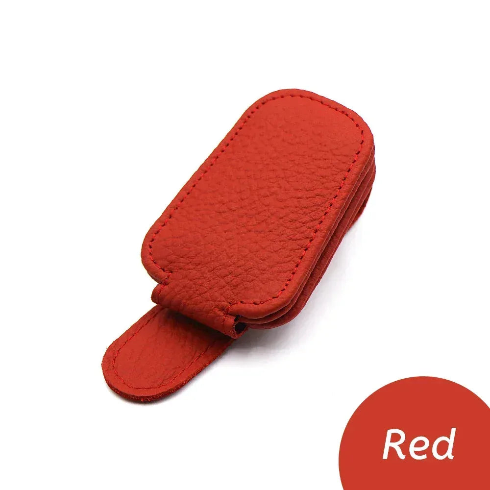 Universal Car Sunglasses Clip Card Ticket Holder Stand Fastener Pen Case Eyeglasses Sun Visor Car Accessories - Mumzar