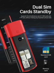 SERVO R25 PRO Originality Mobile Phone Dual SIM 2GGSM TWS Super Sound Blacklist Bluetooth Dial Speed Dial Auto Call Record Torch