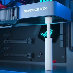 GPUHOLD Graphics Card Bracket GPU Holder Video Card Support Stand Aluminum Vertical Telescopic Rotating GPU Stand