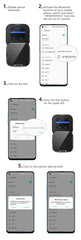 هاتف SERVO i19 صغير الحجم يعمل باللمس مع خاصية الاستعداد وبطاقة SIM مزدوجة ومشغل MP4 وخاصية Magic Voice 2G وشاشة صغيرة دوارة