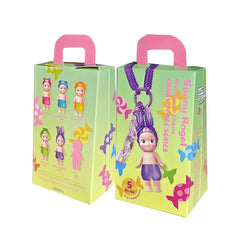 Candy House Angel Keychain Blind Box Doll Bag Pendant Handmade Creative Cartoon Toy Birthday Valentine'S Day Gift Mystery Boxes