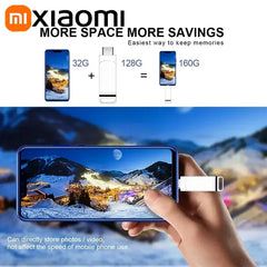 Xiaomi 16TB USB3.2 Flash Drive Metal High-Speed Pen Drive 8TB 4TB Waterproof Type-C USB Pen Drive For Computer Storage Devices