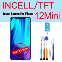 شاشة PINZHENG عالية الجودة INCELL LCD OLED OEM AMOLED لهاتف iPhone XS MAX X XR 11 12 13 MINI PRO PROMAX بديلة للشاشة