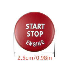 Car Engine START Button Replace Cover STOP Switch Accessories Key Decor For BMW X1 X5 E70 X6 E71 Z4 E89 3 5 Series E90 E91 E60