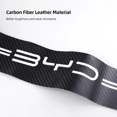 5Pcs Car Carbon Fiber Stickers Door Sill Anti Scratch Decals For BYD Atto 3 Yuan Plus Han Tang EV F3 E6 Dmi Song F0 Qin Pro G3 I