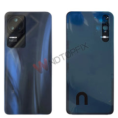 Back cover For Xiaomi Poco F4 22021211RG Battery Back Cover Glass Panel Rear Door Battery Housing Case Adhesive Replace