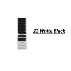 Alpine loop Strap for Apple watch Ultra Band 49mm 45mm 46mm 44mm 41mm 42mm 40mm Nylon bracelet correa series 10 9 8 7 SE 6 5 4 3