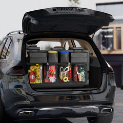 Car Trunk Hanging Storage Bag Back Seat Universal Large Capacity Oxford Waterproof Multi-pocket Car Trunk Storage Bag Organizer