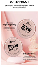 Eyebrow Styling Gel 3D Feathery Wild Brow Wax Waterproof Long Lasting Easy To Wear Shaping Eyebrows Makeup Sculpt Soap Cosmetics