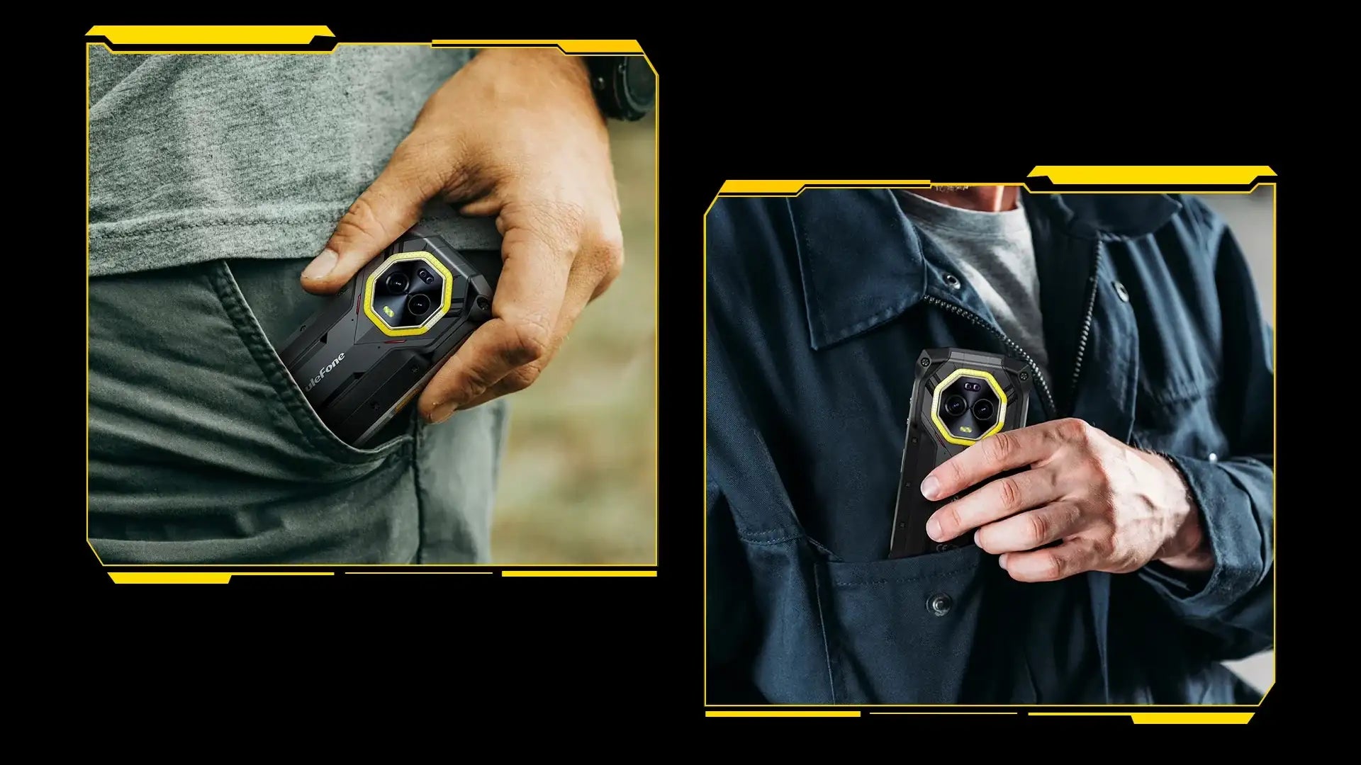 Ulefone Armor Mini 20 Pro 5G 4.7" Rugged Phone 64MP Night Camera Android 14 Smartphone 6200mAh 16GB+256GB Mobile phone LED