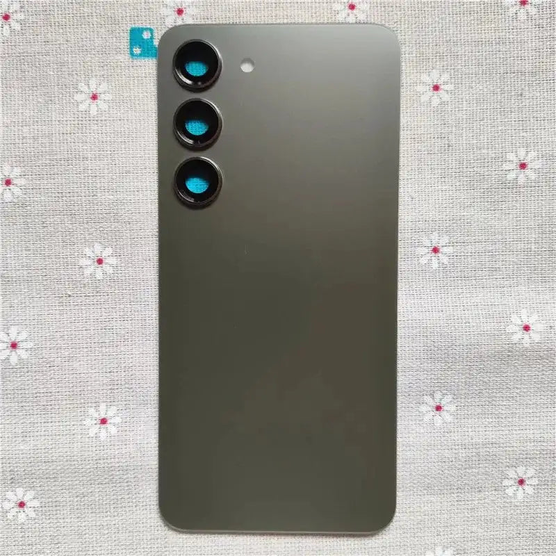 S23Plus Housing For Samsung Galaxy S23 Plus S916 6.6" Glass Battery Back Cover Repair Replace Door Rear Case + Camera Lens