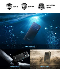 [World Premiere] HOTWAV Cyber 13 Pro 150LM Flashlight 20GB+256GB 6.6'' FHD+ 2K 10800mAh 20W Fast Charging 64MP Android 13 Global