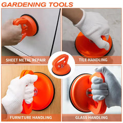 2Pcs Car Bump Puller Car Shape Bump Fixer Repair Tool Set Large Pull Suction Cup Dent Puller Dent Repair Sucker Car Tools For Au