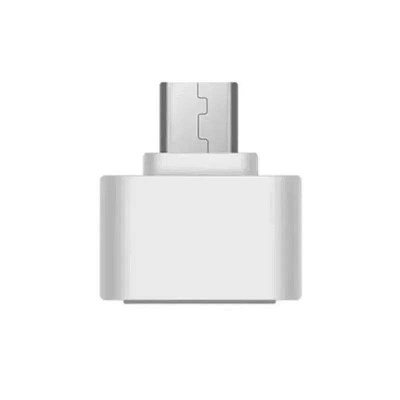 Metal USB flash drive with USB-A plug, white housing