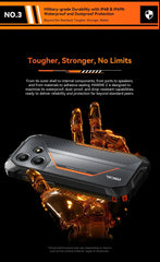Blackview OSCAL Marine 2 Rugged Phone 8GB RAM 256GB Smartphone AI 11000mAh Battery 6.56 " HD+Display Unisoc T61 Android 15 NFC