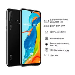 HUAWEI P30 Lite Smartphone Android 3340mAH 6GB RAM 128G ROM 6.15Inch 1080x2312HD 24+32MP Global Vision 4 5G Network Mobile Phone