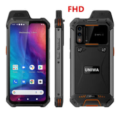 UNIWA W888 MT6765 Helio P35 Octa Core 4GB+64GB ATEX Explosion IP68 Smartphone Andriod11 6.3“ HD Screen  5000mAh NFC Mobile Phone