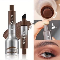 1 PC 3D Eyebrow Gel Dyeing Cream with Brush Long-lasting Air-cushion Dye Brows Tint Long-lasting Natural Makeup Eyebrow Enhancer