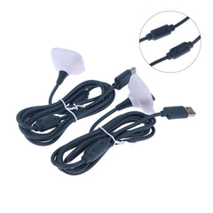 For XBOX 360 Wireless Controller Handle Connection Cable Accessory 1.5M USB Play Charging Charger Cable Cord