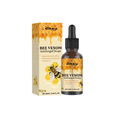 Bee Venom Antifungal Drops Nail Soothing Growth Bee Venom Nail Treatment Cleaning Spray for Hand Foot Nails Protection Care