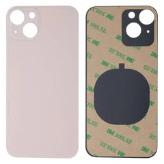 Back Glass+3M glue For IPhone 13-13 Mini Back Cover Glass Fast Replacement Housing Battery Cover Big Hole Rear Glass