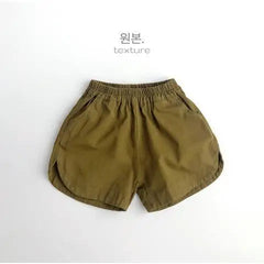 Children's Summer Korean Retro Shorts Boys and Girls Casual Thin Shorts Outdoor Wear Shorts for Girls  Boys Shorts