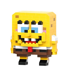 Sponge Pixel Block Toy – Fun Yellow Pixel Style Building Set