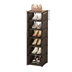 Stackable Shoe Organizer – Space-Saving Multi-Layer Shoe Rack