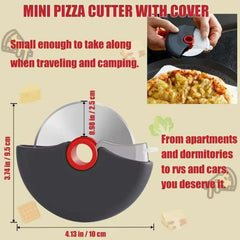 Stainless Steel Roller Cutter – Perfect for Pizza, Cake, and Dough Slicing