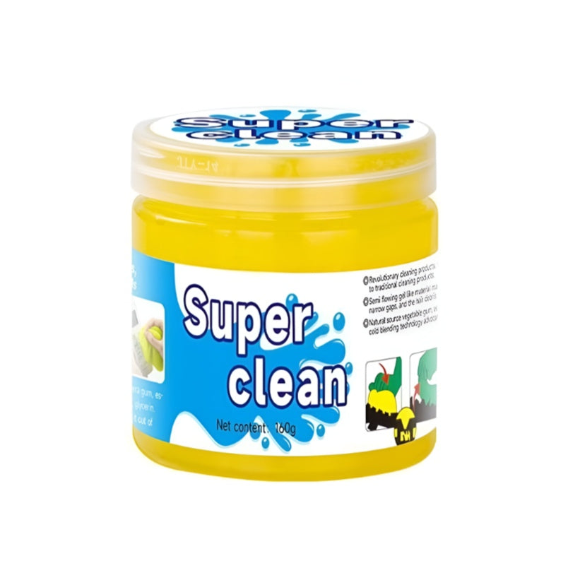 Super Clean Car Cleaning Soft Gel Yellow
