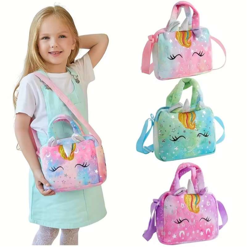 Sweet Unicorn Handbag – Adorable Crossbody Bag for Little Girls