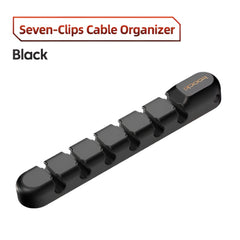Toocki Cable Organizer ‚Äì 3, 5, 7 Hole Wire Clips for Tidy Cable Management