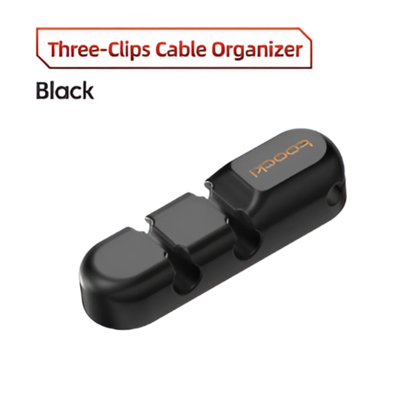 Toocki Cable Organizer ‚Äì 3, 5, 7 Hole Wire Clips for Tidy Cable Management