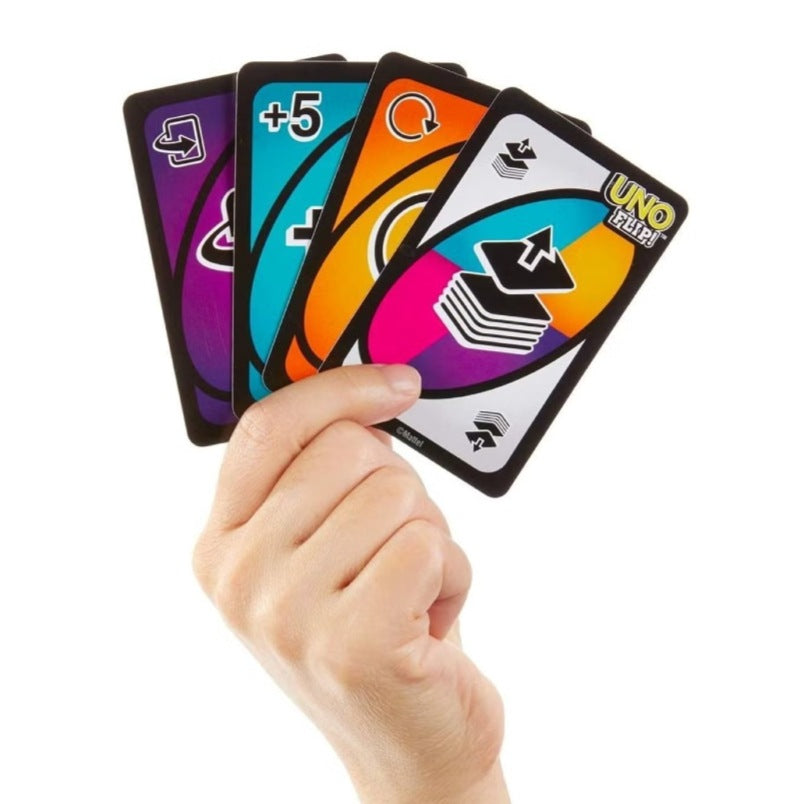 UNO Flip Card Game - Multicolour