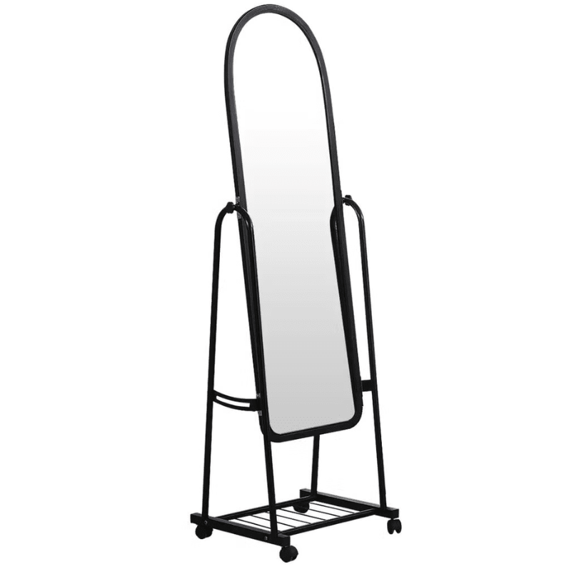 Alloy Floor Mirror Home Decor Aluminum Black Mirror online in Dubai and UAE at Mumzar.com better value compared to Noon, Amazon.ae, Carrefour, and Dubizzle when you shop for adults and kids at Mumzar.com free delivery in Dubai, Abu Dhabi, Sharjah, Ajman, Umm Al Quwain, Fujairah, and Ras Al Khaimah.