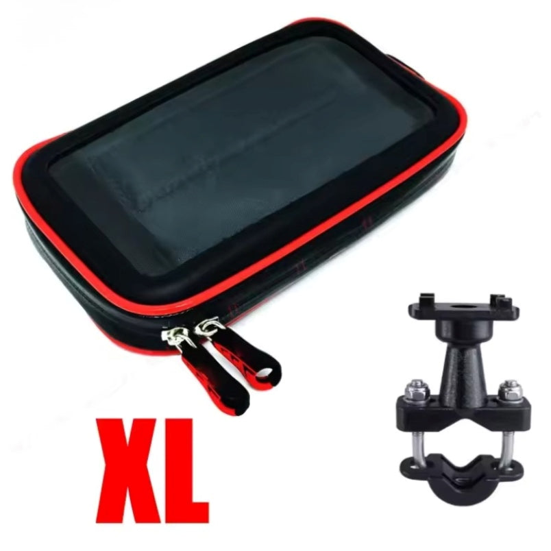 Waterproof Motorcycle & Bicycle Phone Holder – Handlebar Phone Case for iPhone & Xiaomi