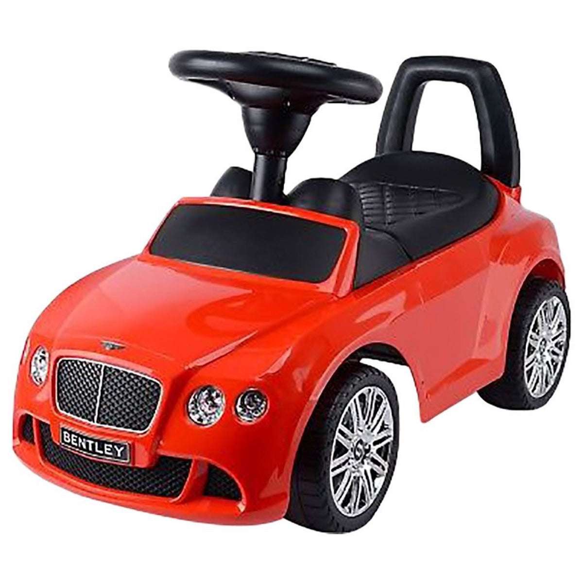 ZS-326 Push Ride-On Car for Kids – White | No Battery Needed