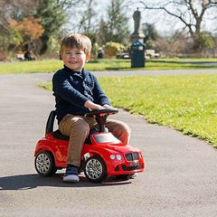 ZS-326 Push Ride-On Car for Kids – White | No Battery Needed