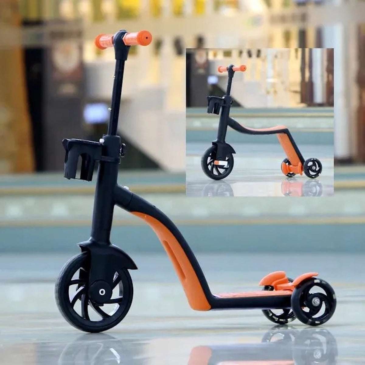 Huitich Convertible Tricycle for Kids 3-in-1 Bike