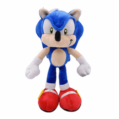 The Hedgehog Plush Blue Length 25 width 15 height 40cm