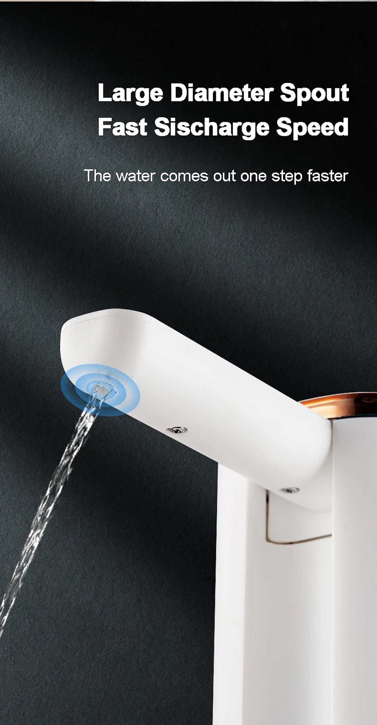 Portable Foldable Electric Water Dispenser Pump for Bottled Water
