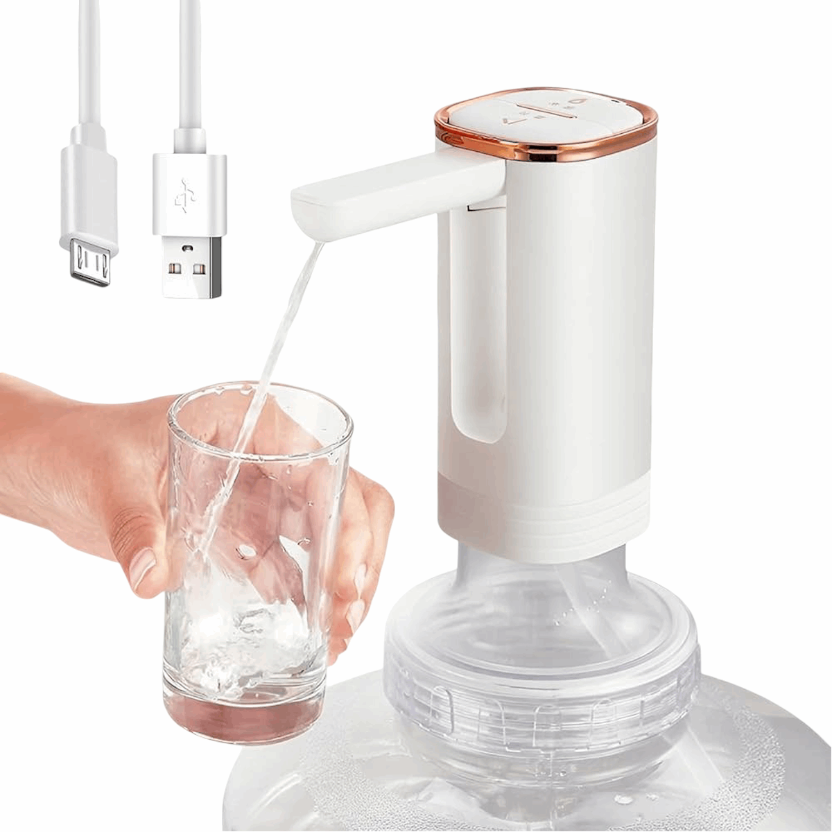Portable Foldable Electric Water Dispenser Pump for Bottled Water