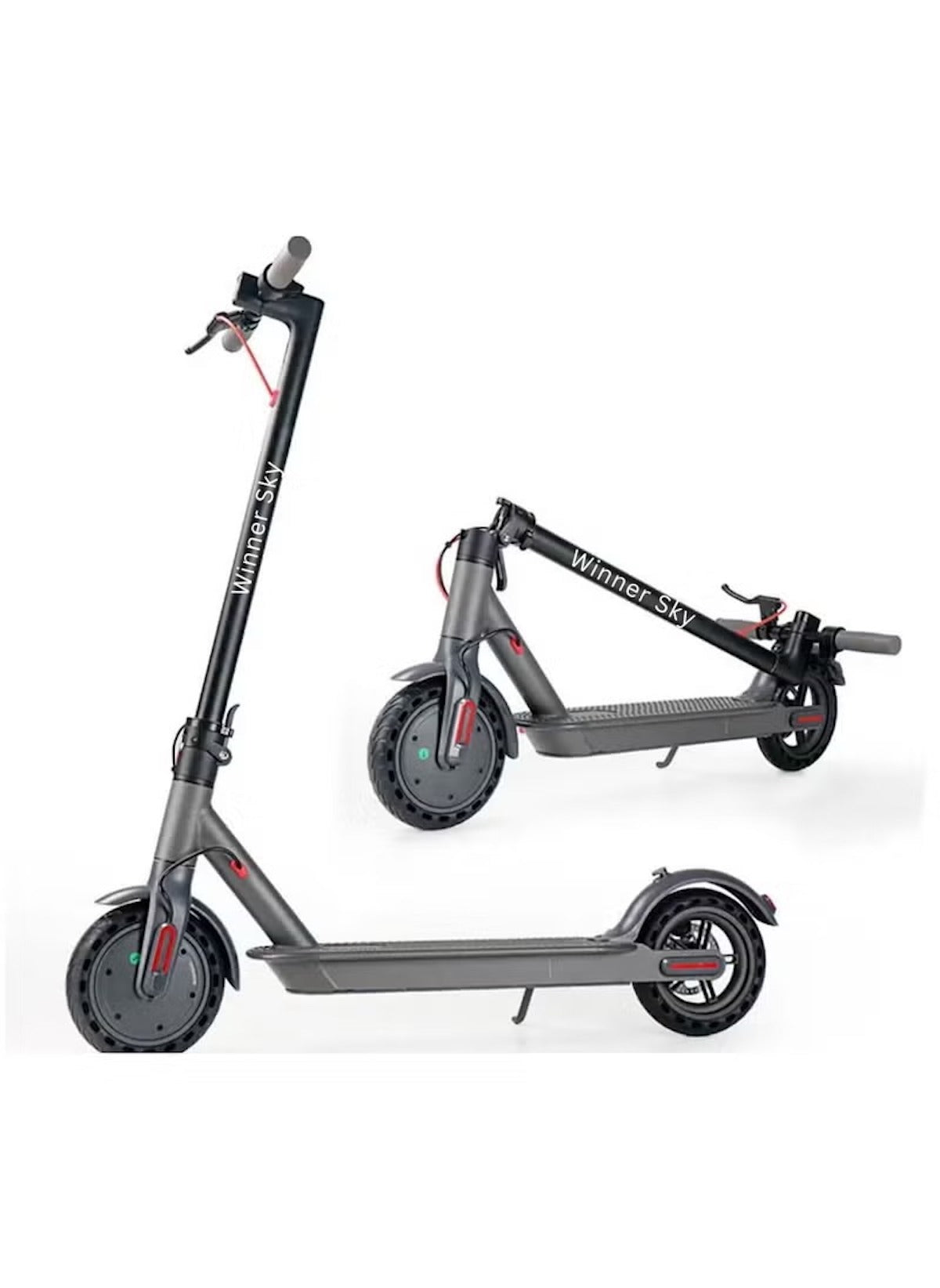 MI365 Electric Scooter with 350W Motor – Foldable, 15-20km Range, 3-Speed Modes – Black