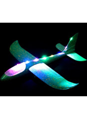 Hand Throwing Foam Airplane with LED Lights – 48x16x6cm | Glider Toy for Kids & Outdoor Fun
