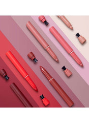Rotating Waterproof Lip Liner – Long-Lasting Nude Lipstick Pen
