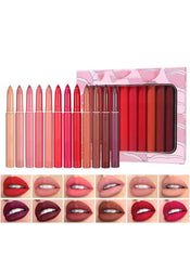 Rotating Waterproof Lip Liner – Long-Lasting Nude Lipstick Pen